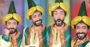 فيديو.. كواليس تسجيل سامح حسين أغانى مسرحية "جحا" بصحبة أحمد حسن راؤول