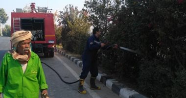 صور.. السيطرة على حريق نشب فى أرض هيش وبوص بالأقصر