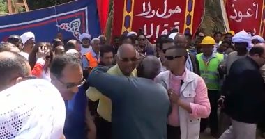على عبد العال: سعدت بزيارة مسقط رأسى دراو والمحور الجديد يقضى على التكدس