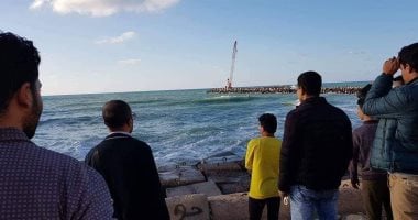 استخراج جثة "غريق لوران" فى الإسكندرية