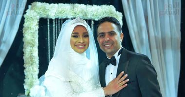 صور.. نجوم الرياضة علي رأس الحضور في حفل زفاف بلال نظير 