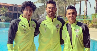‏محمد هانى يدعم منتخب الفراعنة قبل ضربة البداية أمام زيمبابوى