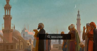 لوحة "صلاة العشاء فى القاهرة" للبيع فى مزاد سوثبى.. اعرف ثمنها  