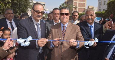 محافظ بنى سويف يفتتح المعرض السنوى لمنتجات التعليم الفنى 