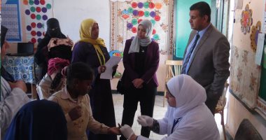 صحة أسوان" :تطعيم 114 ألف 785 طالب فى ثانى أيام حملة القضاء على الديدان