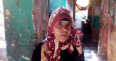مأساة عجوز تعيش بمنزل ايل للسقوط وتطالب محافظ الغربيه بتوفير حياة كريمة