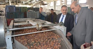 سكرتير عام الوادى الجديد يتفقد أعمال تطوير مجمع التمور بالخارجة