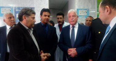 فيديو وصور.. محافظ جنوب سيناء يتفقد مستشفى طابا المركزى