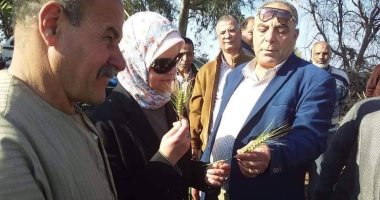 نائب وزير الزراعة تتفقد مشروع ترشيد استهلاك المياه بالغربية