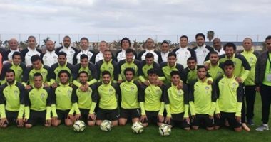 طاقم إسبانى لودية منتخب مصر الأوليمبى وأمريكا