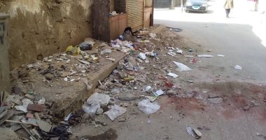 شكوى من تراكم القمامة وبقايا ردم فى شارع فؤاد الوسطانى بروض الفرج 