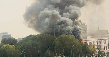 تلفزيون السودان: حريق القصر الرئاسى نجم عن ماس كهربائى وتمت السيطرة عليه