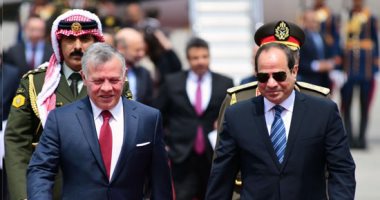 السيسى يؤكد لعاهل الأردن الحرص على استمرار التنسيق والتشاور عال المستوى