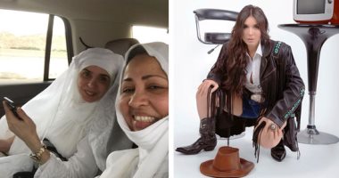 بالشورت الجينز والجاكيت الجلد.. أول صورة لدينا بعد رجوعها من العمرة