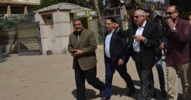 محافظ الجيزة يتفقد تطوير وتوسعة شارع نادى الصيد بحى الدقى.. صور