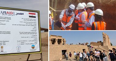 صور.. "اليوم السابع" يسلط الضوء على أبرز مشروعات حماية الآثار بمصر قبل افتتاحه بساعات.. خفض منسوب المياه الجوفية بمعبد كوم أمبو.. المشروع بدأ منذ عامين بتكلفة 9 ملايين دولار.. واكتشاف قطع أثرية خلال العمل
