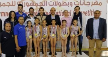 جمباز الصيد يحصد 29 ميدالية ذهبية فى بطولة الجمهورية الثانية 