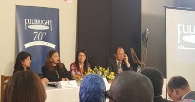 صور.. ورشة عمل لهيئة فولبرايت فى فنون جميلة الزمالك لدعم الباحثين