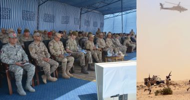 ختام فعاليات التدريب المصرى البريطانى المشترك  "أحمس –1"
