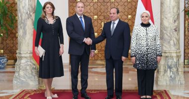 صور.. رئيس بلغاريا: نتطلع للتعاون الصناعى والعسكرى مع مصر وسنوقع اتفاقيات جديدة اليوم