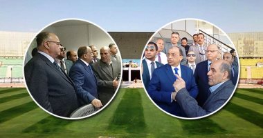 صور.. وزير التنمية المحلية يتفقد ستادى القاهرة والسلام.. شعراوى:إنتهاء الاستعدادات لكأس الأمم الأفريقية نهاية مايو.. ويوجه بإصلاح الأرصفة قبل دهانها ورفع كفاءة الحدائق المحيطة بالاستادين