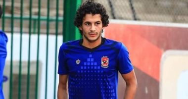 العربى بدر ينتظم فى تدريبات الاهلى بعد انتهاء اعارته من الجونة