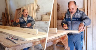 قصة نجاح توكل الجبالى فى تصنيع الأثاث برعاية جهاز تنمية المشروعات فى الغربية.. حصل على دعم مالى 17 ألف جنيه من الجهاز.. ويؤكد: القروض أحدثت طفرة فى نشاطى.. وسأحصل على دعم أكبر للتوسع فى المشروع