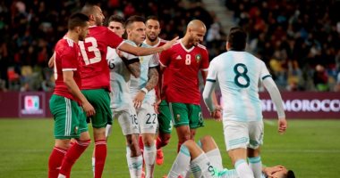 ملخص مباراة منتخب الأرجنتين ضد المغرب.. نجم الزمالك يهدر فرصة هدف