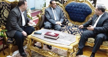محافظ البحيرة يستقبل مدير الأمن الجديد لتهنئته بمنصبه