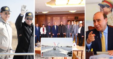 الفريق مهاب مميش رئيس هيئة قناة السويس والمنطقة الاقتصادية فى أشمل وأوسع حوار لـ"اليوم السابع": قناة السويس قلب التجارة العالمية وإيراداتنا 8 مليارات دولار فى 2023.. والرئيس تابع مشروع القناة الجديدة لحظة بلحظة