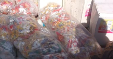 حملات مكبرة بأسواق طما تضبط سلعا منتهية الصلاحية