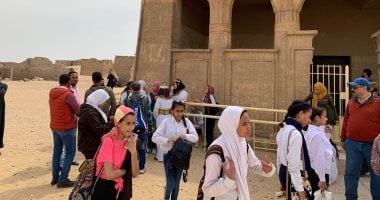 جولات أثرية فى ختام فعاليات كرنفال نساء الأجداد بمتحف ملوى × 10 صور