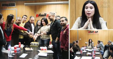 عبير صبرى فى ندوة «اليوم السابع»: أتمنى ربنا يكرمنى وأرجع للحجاب.. مليش مشاهد ساخنة "هى قبلة واحدة بس"..زوجى "سى السيد" وغيور عشان كدة حبيته.. دخلت الفن بسبب جمالى..وخلافى مع غادة عبد الرازق ولقاء الخميسى "هجص"