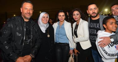 صور.. ياسر سليم وماجد المصرى وأبو وأحمد الشيخ أبرز حضور حفل محمد رمضان