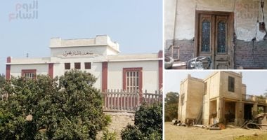 فيديو وصور.. "هنا عاش زعيم الأمة".. قصر سعد زغلول بقريته فى الغربية يتحول إلى "شونة خردة".. والأهالى: القصر شهد أحداثا تاريخية كبيرة.. والورثة باعوه منذ فترة طويلة.. والمشترى حوله لمخزن وحظيرة مواشى