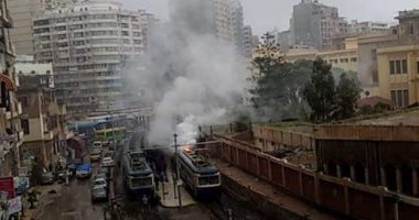 حريق محدود بترام الرمل دون إصابات بالإسكندرية.. صور