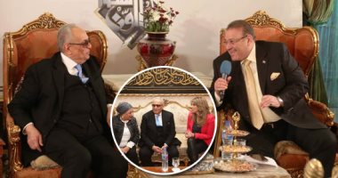 خلال احتفالية "الوفد المصرى مائة عام".. حسن راتب: تأييد السيسى ومؤازرته "ضرورة" ونظامه "رحيم بعصاية شديدة".. سأعمل بالسياسة لأجل الوطن ولن أذهب إلا لـ"الوفد".. وأبو شقة: "1919" ملك المصريين والوفد ابنها الشرعى