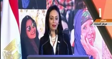 مايا مرسى: الإرادة السياسية حافظت على حقوق المرأة والرئيس أول مدافع عن حقوقنا