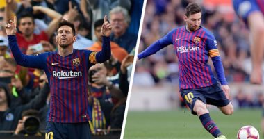 ميسي يبهر العالم من جديد.. نجم برشلونة يكتب التاريخ بثنائية أمام إسبانيول.. "البرغوث" يعادل رقم كاسياس عبر بوابة "ديربى كتالونيا".. وفالفيردى: فارق الـ10 نقاط مع أتلتيكو مدريد لا يعنى حسم لقب الليجا