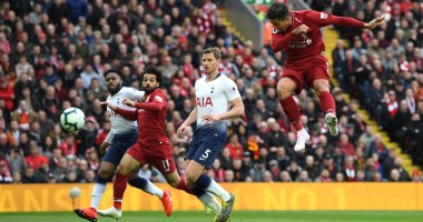 ليفربول يتفوق على توتنهام 0/1 فى الشوط الأول بقمة الدوري الإنجليزي