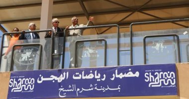 صور.. محافظ جنوب سيناء يتابع الأعمال النهائية لمضمار الهجن الدولى بشرم الشيخ
