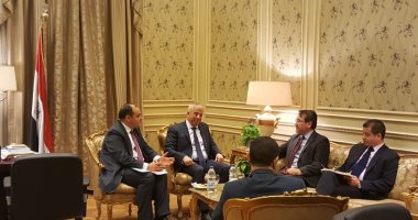 صور.. لقاء مشترك بين رئيسى خارجية واقتصادية النواب مع سفير تشيلى بالقاهرة