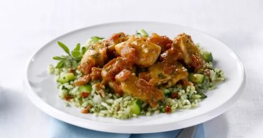 طريقة عمل الدجاج بالبرتقال والكاجو
