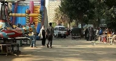 شكوى من إشغالات الطريق بمنطقة المطبعة فى دار السلام