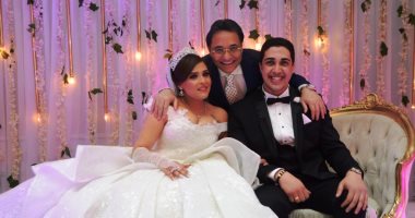 صور.. حفل زفاف داليا عبد الرحيم على والمستشار ماجد منجد بحضور نجوم المجتمع