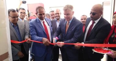 صور.. سفير كندا بالقاهرة يفتتح مركز التدريب المستمر بمستشفيات جامعة أسوان