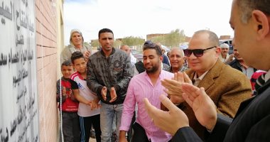محافظ الفيوم يفتتح عدداً من المشروعات الجديدة بمركز يوسف الصديق