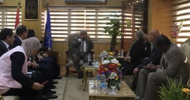 "تعليم البرلمان" تستعرض ملاحظاتها حول مشكلات المدرس بأسوان.. والمحافظ يرد