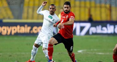 صور.. شوط سلبي بين الأهلي والاتحاد السكندري