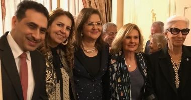 صباح مشرق.. هالة السعيد مع يسرا بعد اجتماع وزراء التخطيط والمالية الأفارقة ـ صور